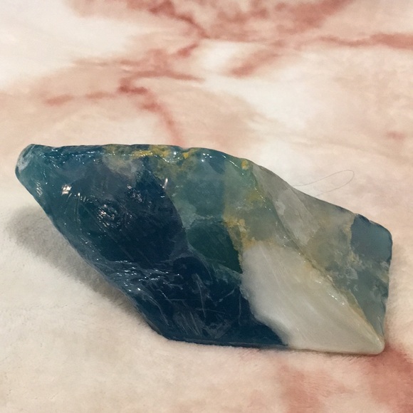 Aquamarine Scented Soap Rocks Hand Soap 6 oz NWT - Picture 2 of 13